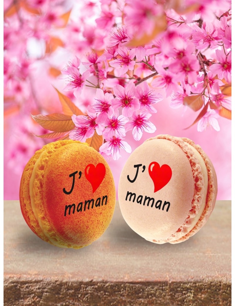 LADY BOX Je t'aime Maman - Planet Macarons